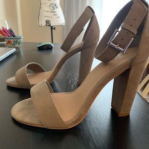 Suede Torrid Block Heels!